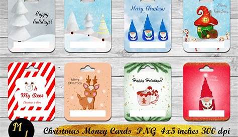 Christmas Money Cards | Printable Money Cards For (2031832)