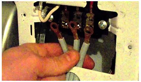Maytag dryer How to replace 3 prong dryer cord Maytag - YouTube