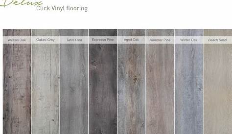 vinyl flooring color chart