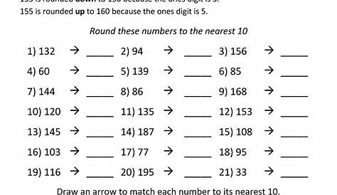 rounding to the nearest ten thousand worksheets
