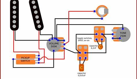 wiring diagram for guitar
