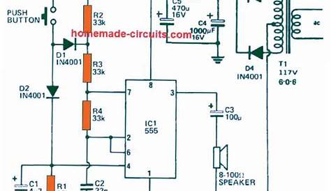 doorbell circuits diagrams