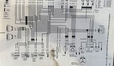 honda fourtrax 300 cdi wiring diagram