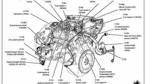 2004 ford taurus 3.0 engine diagram