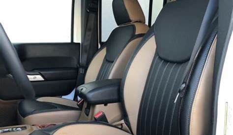 Custom Leather Seat Covers For Jeep Wrangler - Velcromag
