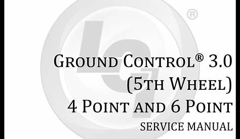 LIPPERT COMPONENTS GROUND CONTROL 3.0 SERVICE MANUAL Pdf Download