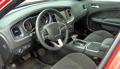 inside of a dodge charger