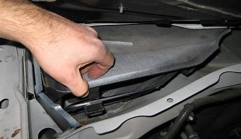 Replacing cabin air filter 2009 ford escape