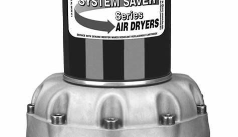 Meritor S4008507010 Wabco System Saver Plus 1200 Air Dryer Retrofit Kit