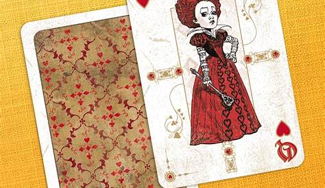 Alice in Wonderland Playing Cards by Fabio Michelan on Dribbble