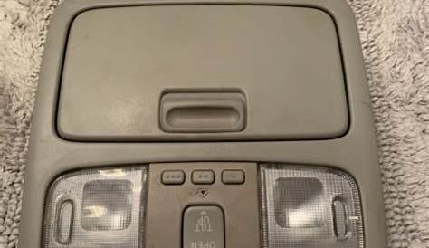 2013 toyota camry overhead console