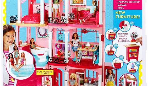 barbie dream house instructions manual