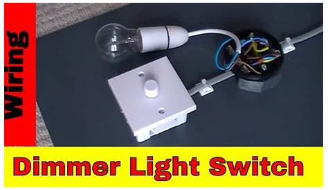 How to wire dimmer light switch. - YouTube