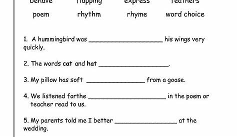 Second Grade Worksheets | Learning Printable