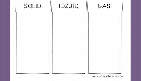 matter worksheet for kindergarten