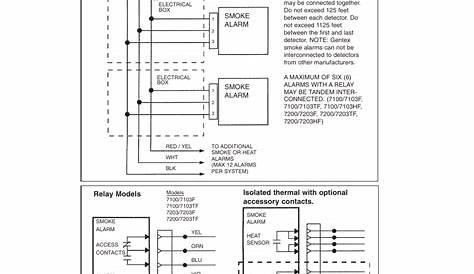 gentex fire alarm wiring diagram