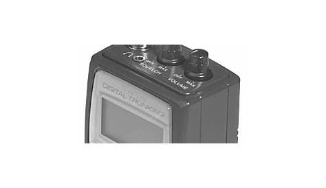 Radio Shack PRO 96 Wideband Scanner Reciever Manual