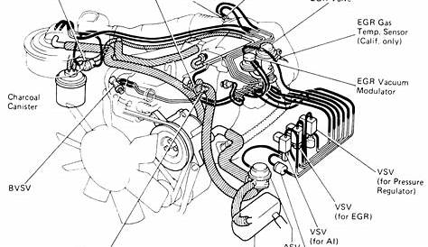 Toyota 22Re Engine Diagram / FUEL INJECTION SYSTEM[ ILLUST NO. 1 OF 2