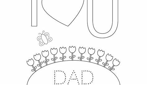 Happy Father's Day Worksheet - Twisty Noodle