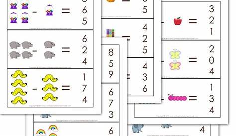 K4 Kindergarten Beginning Math Subtraction Worksheets | Confessions of