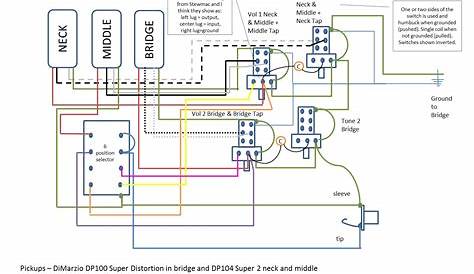 gibson sg humbucker wiring diagram