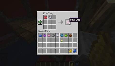 How to make pink dye in Minecraft - Pro Game Guides