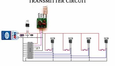 How to make RF (433mhz)Transmitter and Receiver circuit with NPN Transistor