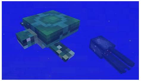 what do sea turtles eat in minecraft