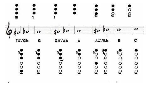 g flute finger chart