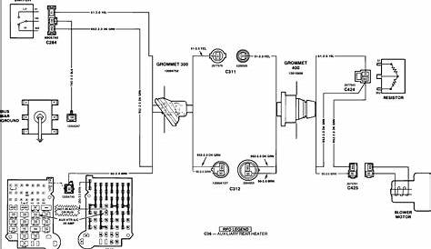Q&A: 1990 Chevy Suburban Blower Motor Circuit & Wiring Diagrams