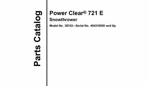 Toro 38753 Power Clear 721 E 21 in. 212 cc Single-Stage Self Propelled