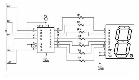 15 Bcd To 7 Segment Decoder Circuit Diagram | Robhosking Diagram