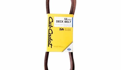 Cub Cadet 46 in. Deck Belt for Lawn Tractors-490-501-C063 - The Home Depot