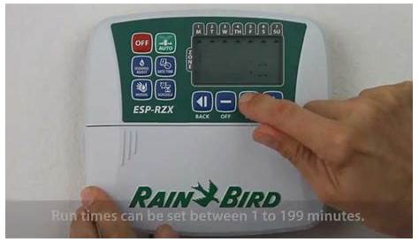 rain bird esp rzx owner's manual
