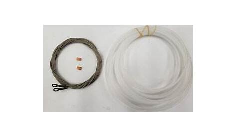 Kayak Rudder Cable Replacement Kit. Pre Fab Cables, Tubing and Swages