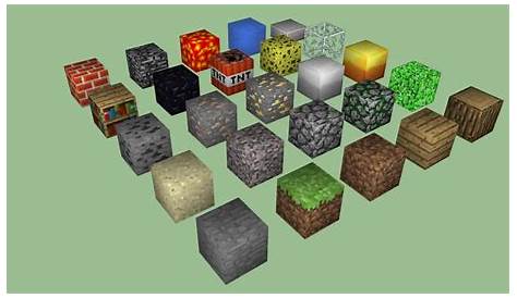 Minecraft blocks | 3D Warehouse