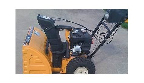 cub cadet snow blower 524swe owners manual