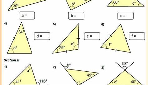 finding angles worksheet