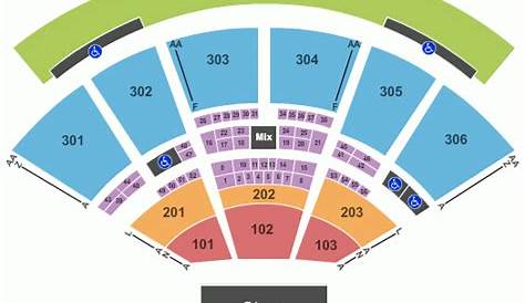 Usana Amphitheatre Seating Chart With Seat Numbers | Brokeasshome.com