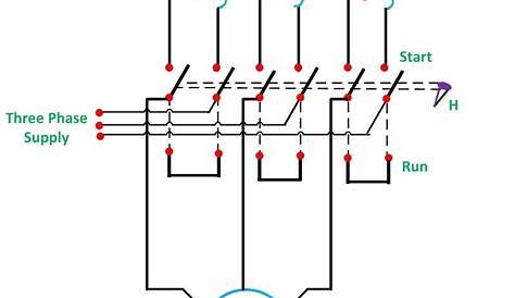auto starter wiring diagram