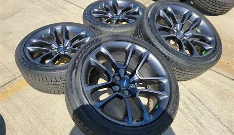 20" Dodge Charger SRT OEM 2023 Wheels and Goodyear Eagle RS-A Tires | 02713