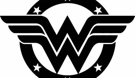 printable wonder woman logo