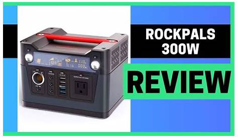 rockpals 300w portable generator manual