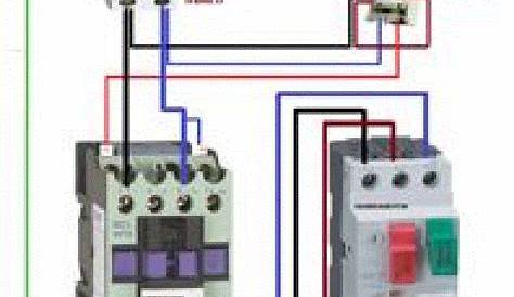 Single-Phase Motor Contactor Connection | Electrical Engineering Blog