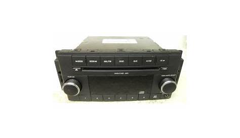 Dodge Grand Caravan 2008-2012 Factory Stereo CD Player Radio AUX P68021159AD
