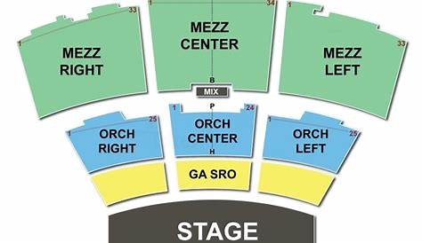 gsr theater seating chart
