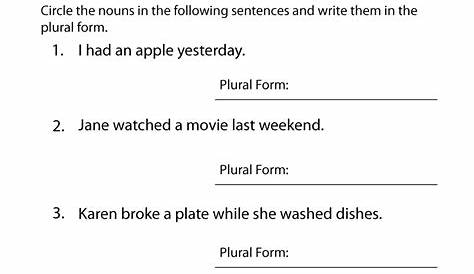 grammar worksheets 5th grade