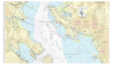 Nautical / Marine Charts San Francisco - NOAA #18653