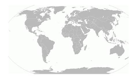 Printable Blank World Map - Free Printable Maps