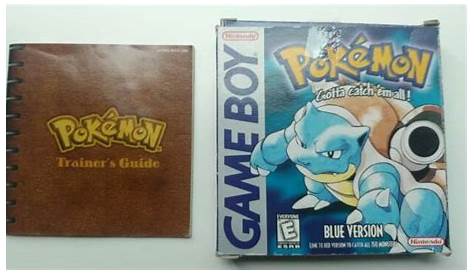 Pokemon Blue NTSC Box and Manual only | Video Games | Gumtree Australia